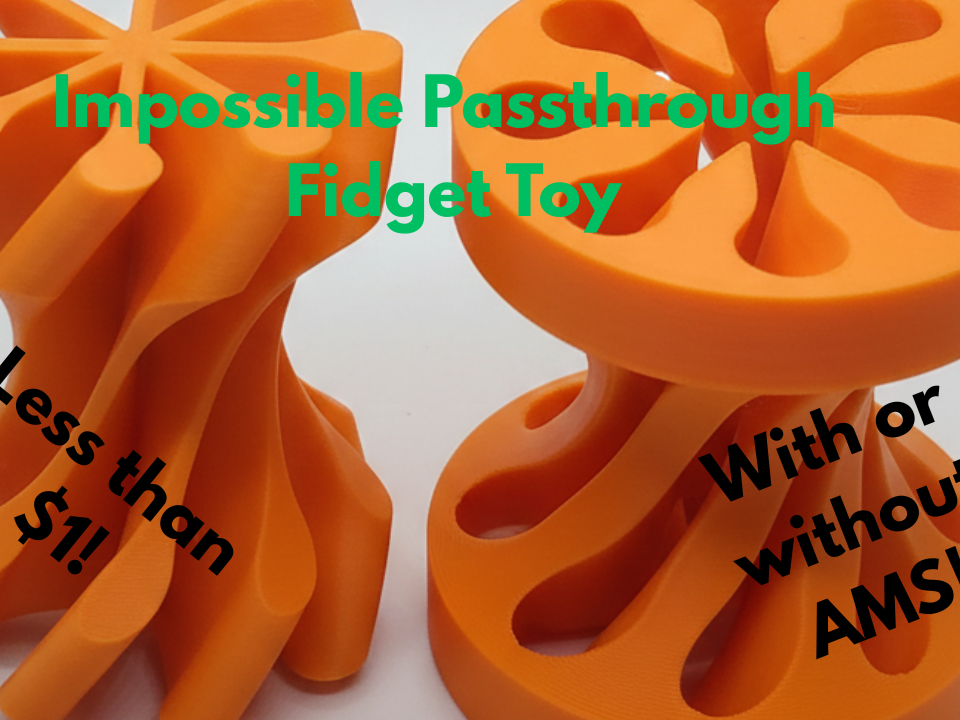 Impossible Passthrough Fidget Toy v2