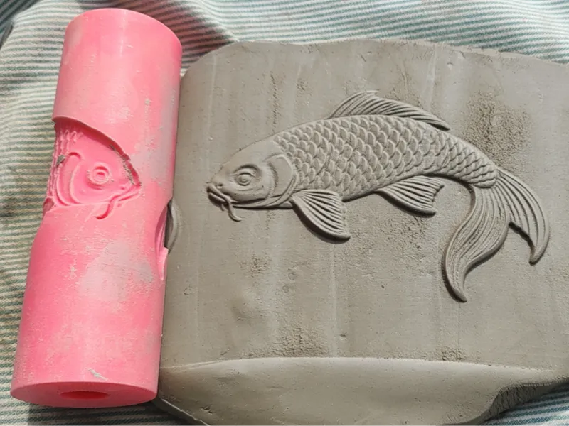 Texture Roller - Koi Carp Wavey