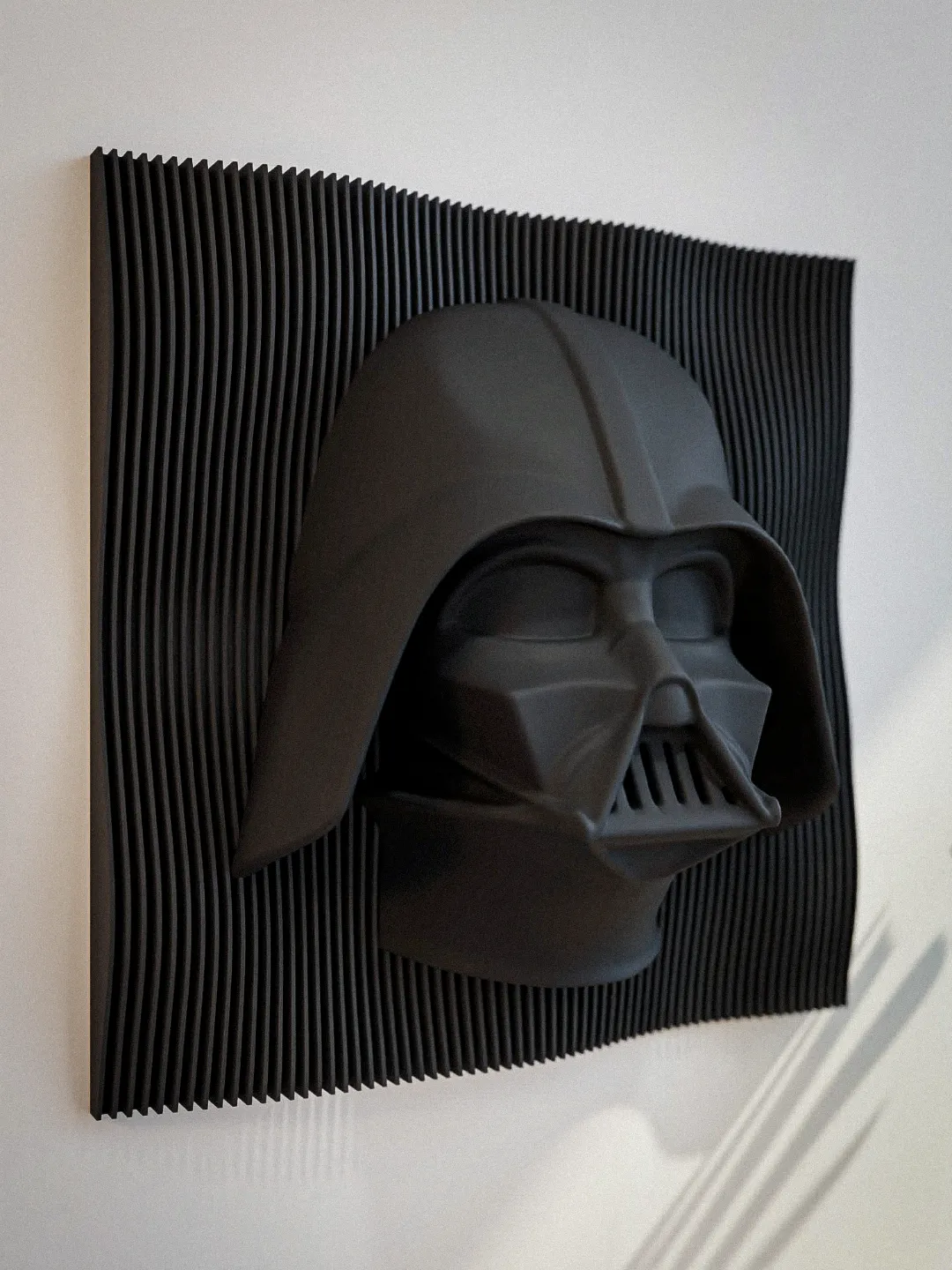 Darth Vader 3D Layered Wall Art – Star Wars Decor view 3