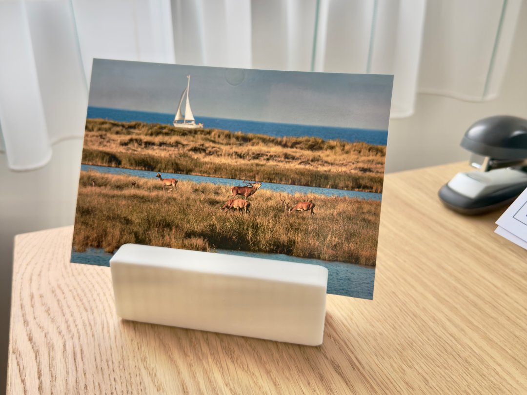 Minimalist Tabletop Picture & Card Holder