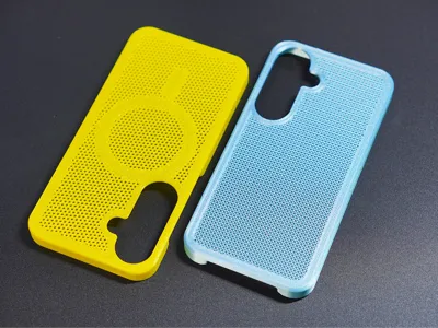 Samsung Galaxy S24+/S25/S25+ Hollow Phone Case, supports MagSafe, wireless charging