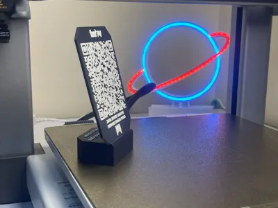 QR PLATE WITH STAND