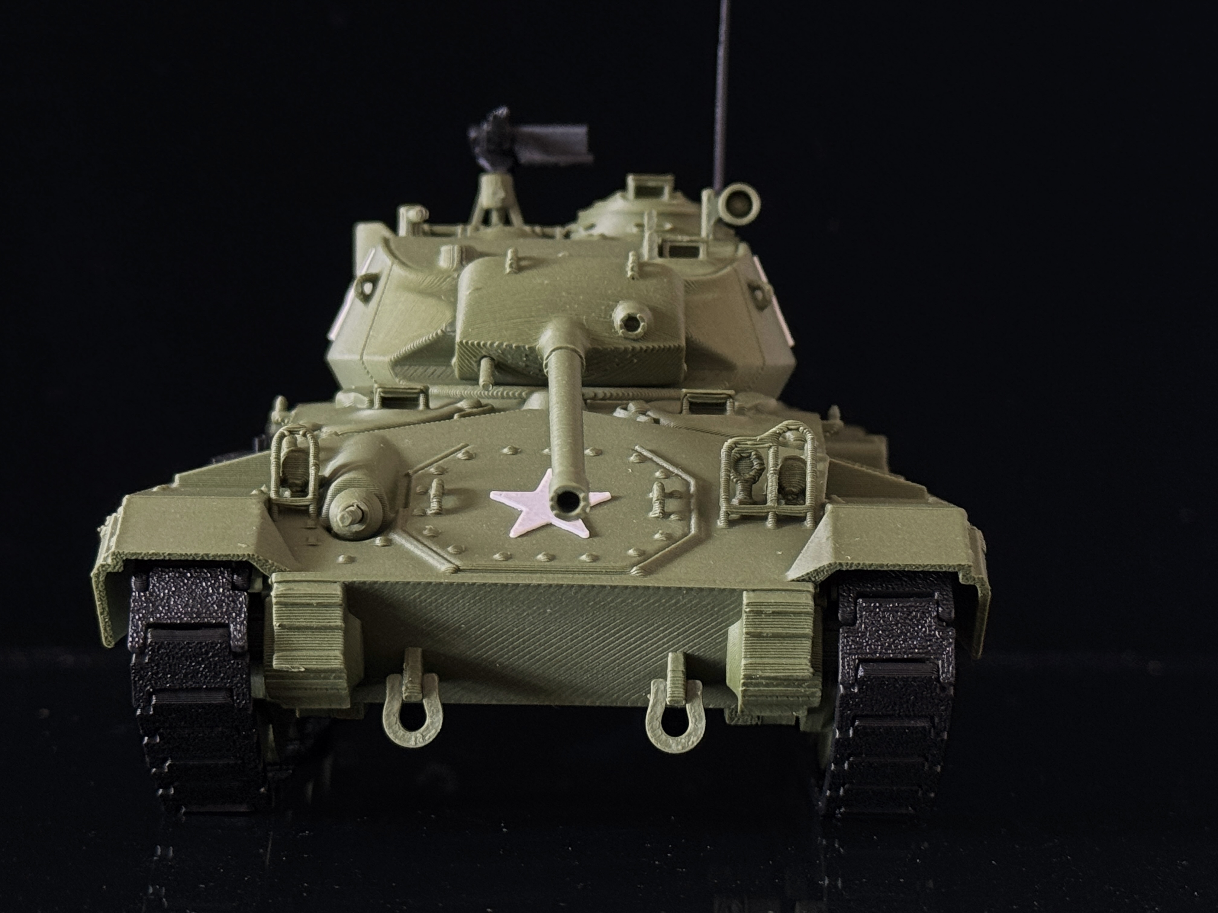 3Dプリント M24チャーフィー軽戦車 アメリカ合衆国 1/35スケール