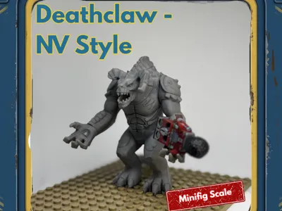 Deathclaw - Wasteland Bricks - NV/Show Style