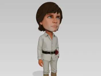 Luke skywaker from Makerlab