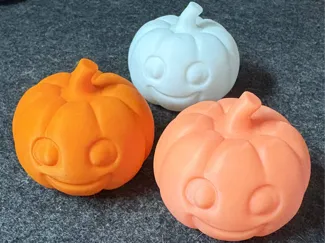 Cute Smiling Pumpkin - Only 30min print