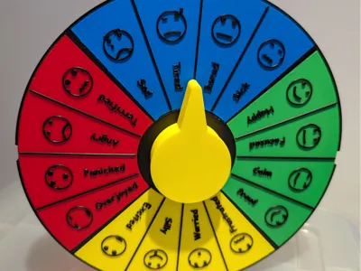Feelings Wheel — Kids Emotional Expression