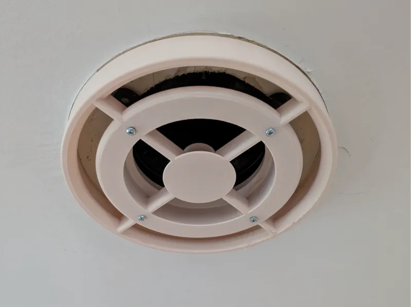 Ceiling Mount Air Diffuser (Round 10") REV.3 OUT