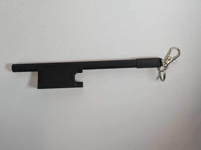 4/4 Cello Bow Hold Frog Training Tool Keychain