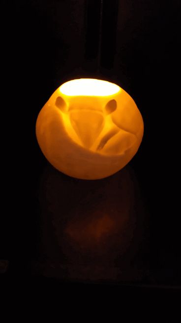 Armadillo Tealight Holder – 3D Printed Luminary