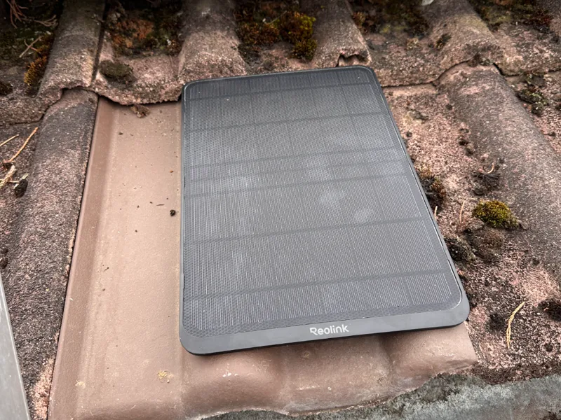 Reolink Camera Solarpanel 3 - 12w Roof Tile holder