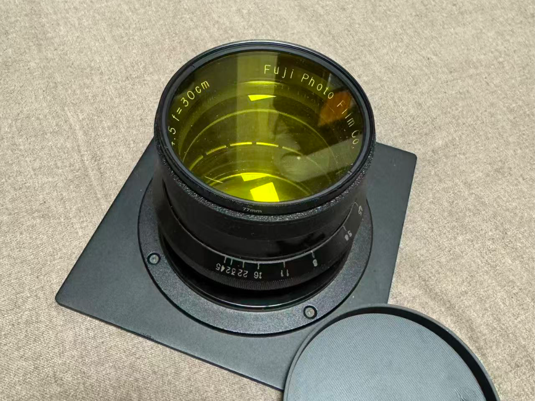 富士300mm湿板镜头滤镜转接 非标滤镜转接 76转77