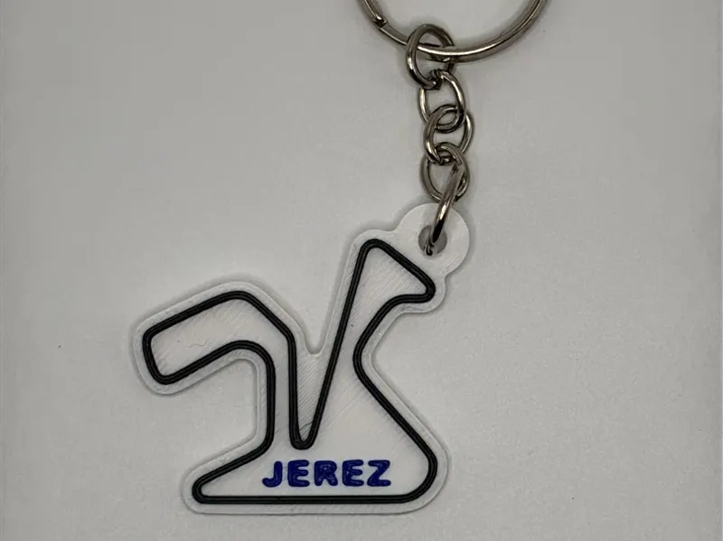 Llavero Circuito de Jerez Angel Nieto