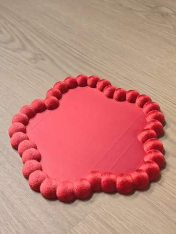 Bandeja organizadora: Scalloped Wavy Beaded Tray — vista de referencia 4