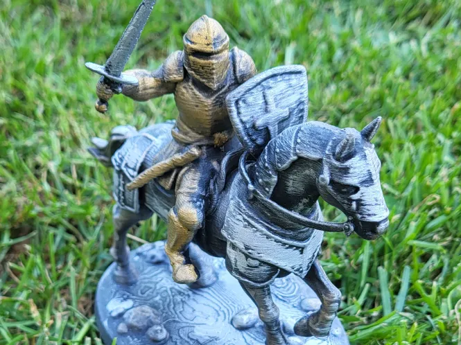 knight on horse