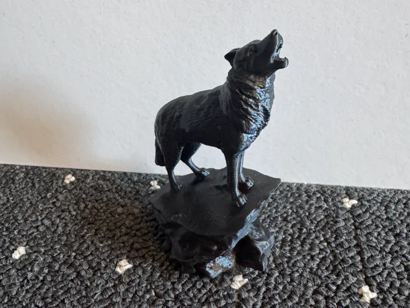 Wolf Statue dekor