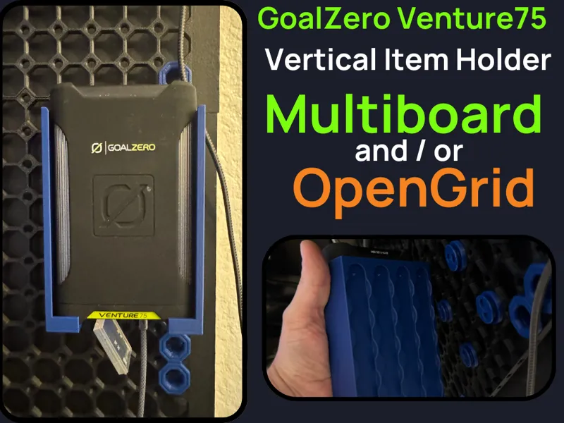 Holder GoalZero Venture75 Multiboard | openGrid