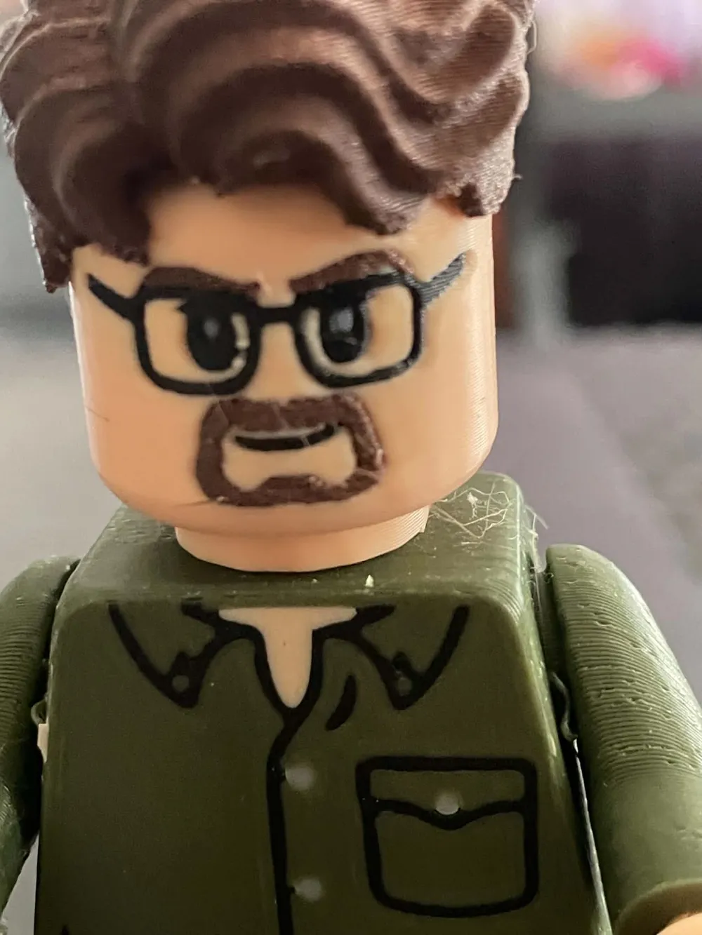 Big Brick Walter White (Season 1) - Free 3D Print Model - MakerWorld