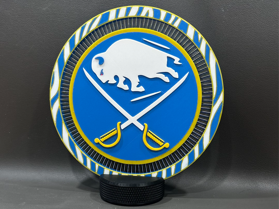 Buffalo Sabres Zubaz String Art