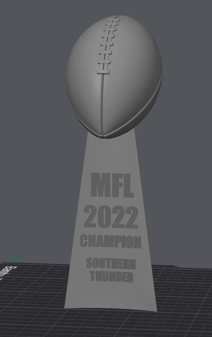 Lombardi Fantasy Football Trophy
