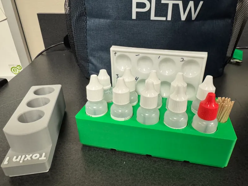 Gridfinity PLTW Med Detective 3.2 Lab Organizer