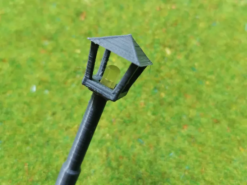 Park lantern for mock-up