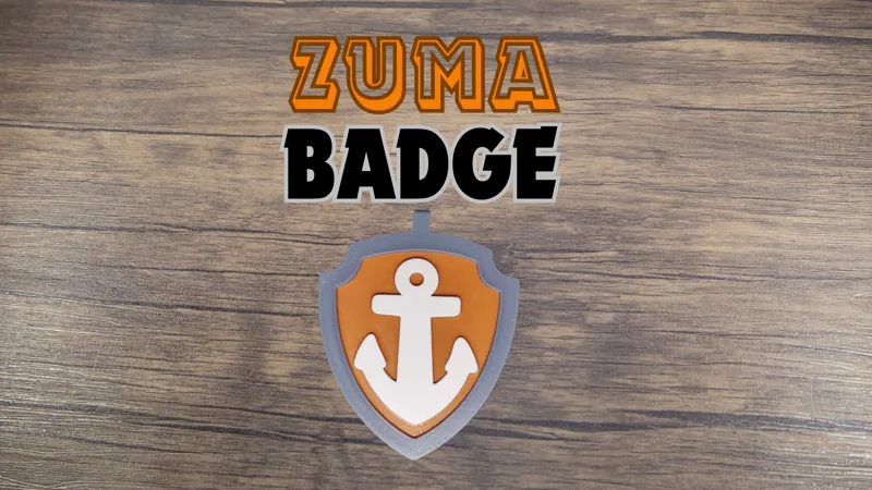 Zuma Badge - Paw Patrol