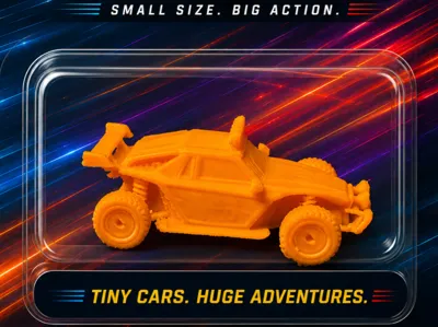 Pocket Racer #5 2cm Dune Buggy **COLLECT EM ALL**