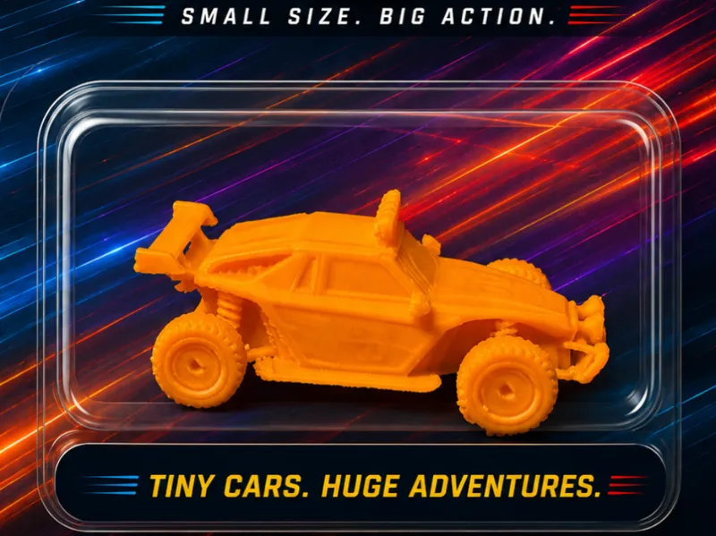Pocket Racer #5 2cm Dune Buggy **COLLECT EM ALL**