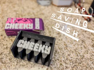 CHEEKY Soap Dish - The Perfect Perch!