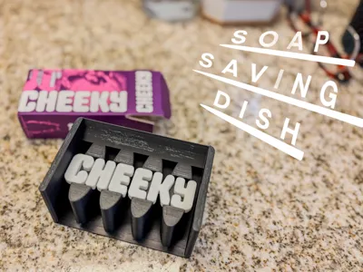 CHEEKY Soap Dish - The Perfect Perch!