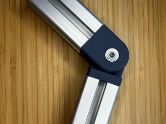 Gelenk 40x40mm Für Item Alu Profil 8mm Nut