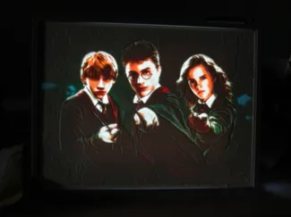 lithophane Harry Potter