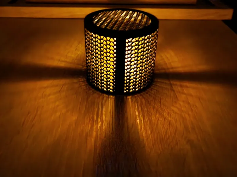 LED Teelicht Kerzenhalter 3 teilig