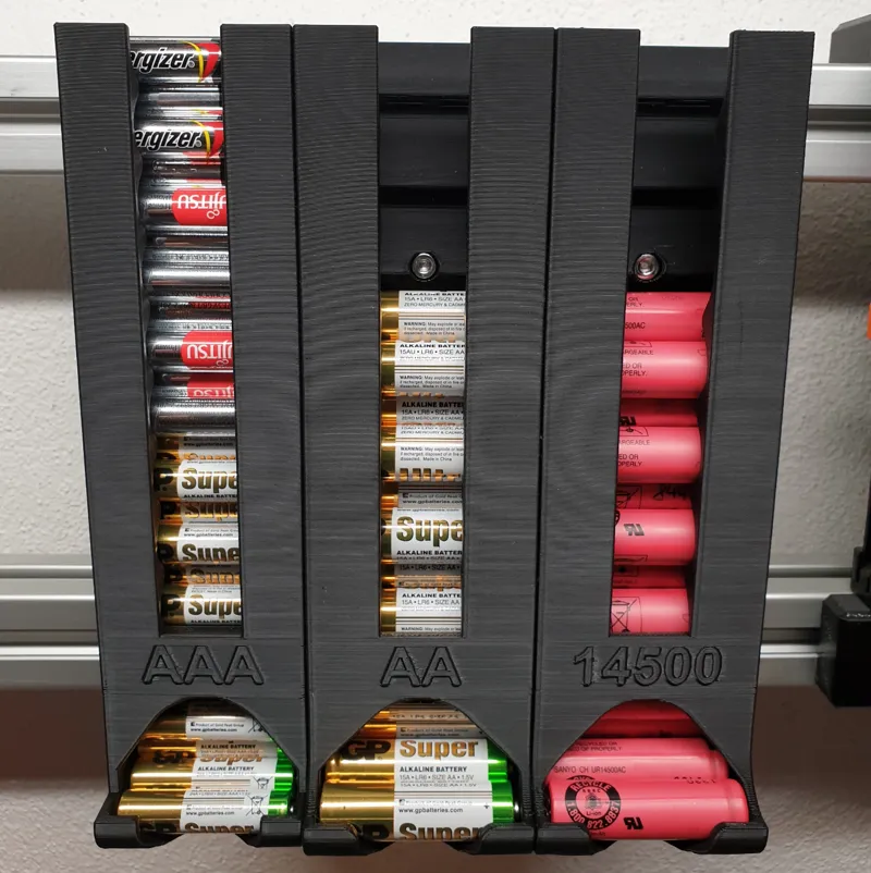 Battery tray / holder AA / AAA / 14500