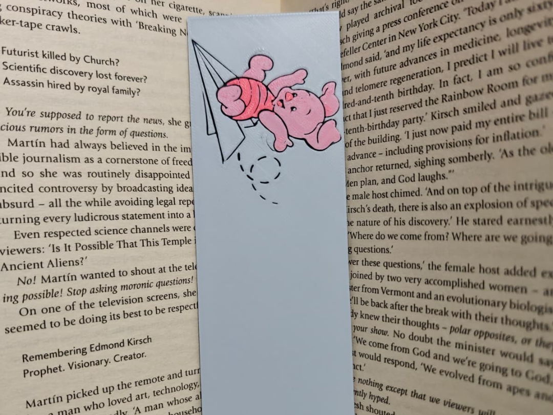 Piglet Winnie The Pooh Bookmark Set NOAMS REQUIRED
