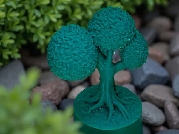 Arbre miniature à feuilles n°2
