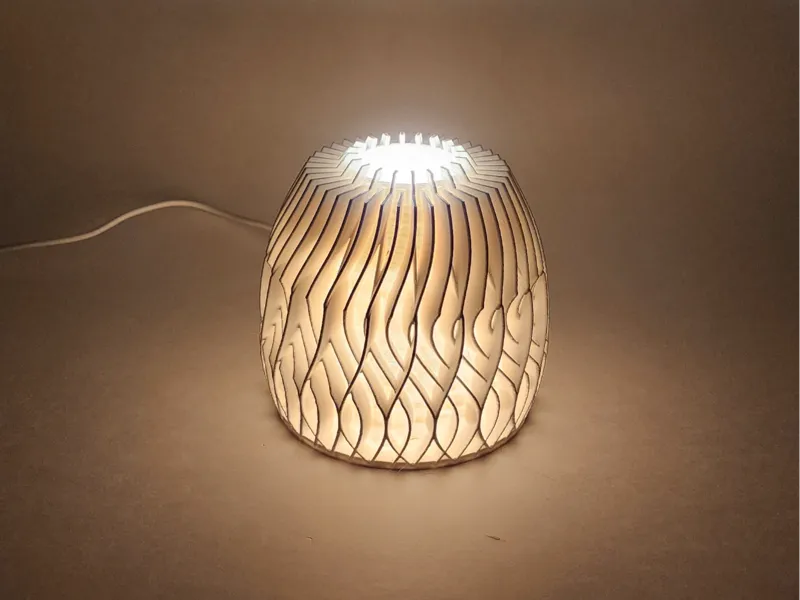 The Helix Glow: Modular LED Ambient Lamp
