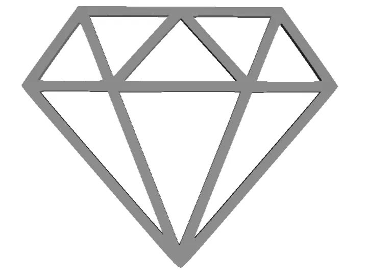 Diamond Art Wall 2D