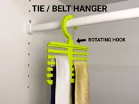 Tie / Belt Hanger - 0.2mm layer, 3 walls, 25% infill