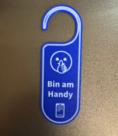 Door Hanger - On the Phone