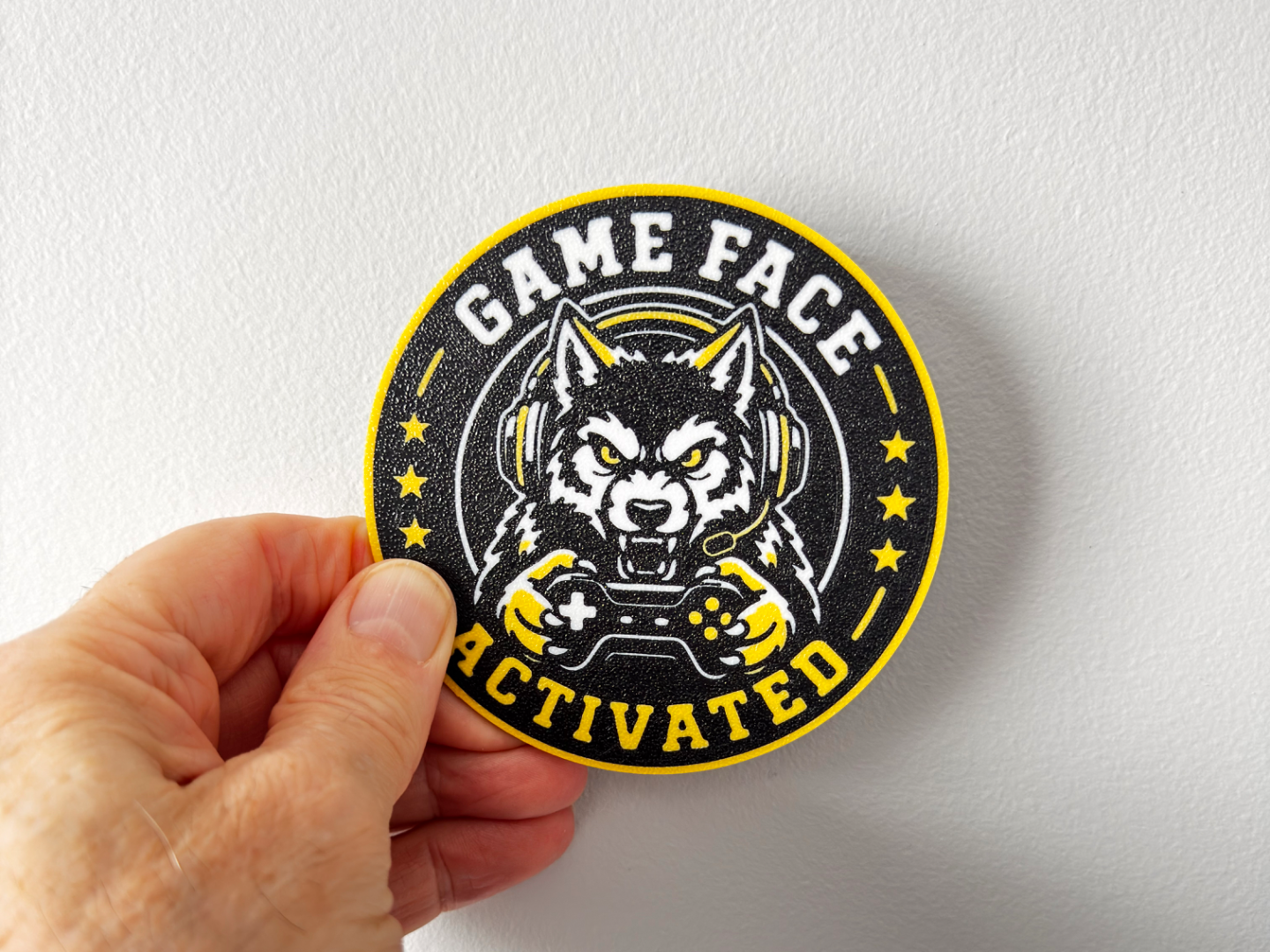 Game Face Activated Gaming Wolf Coaster