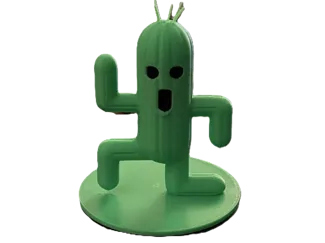 Final Fantasy 7 Cactuar Statue