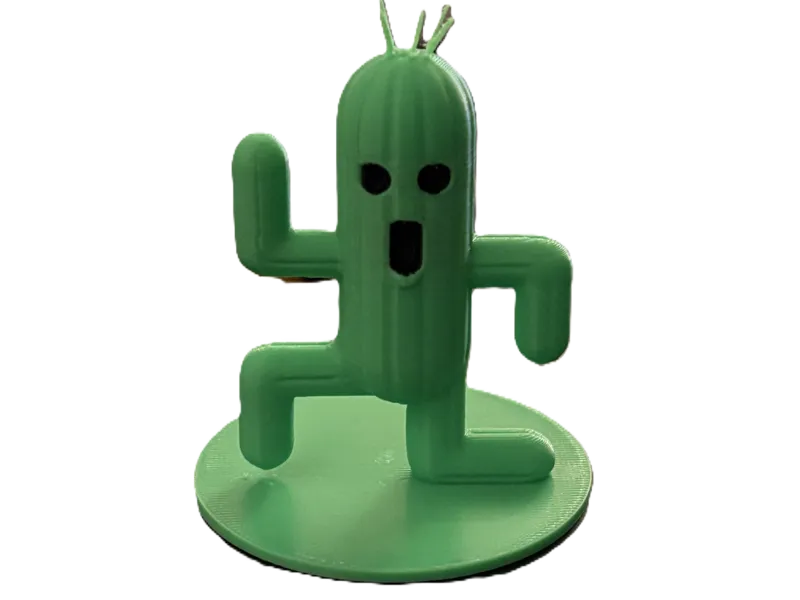 Final Fantasy 7 Cactuar Statue