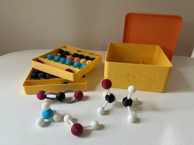 Molecular Modeling Kit Free 3d Print Model Makerworld