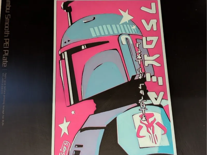 Boba Fett Pink