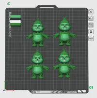 Avent 3D Bolivie - Jour 25 Grinch flexible — photo 7