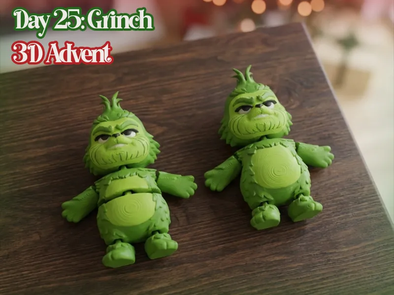 3D Advent Bolivia | Day 25 Grinch Flexi