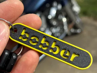 bobber keychain