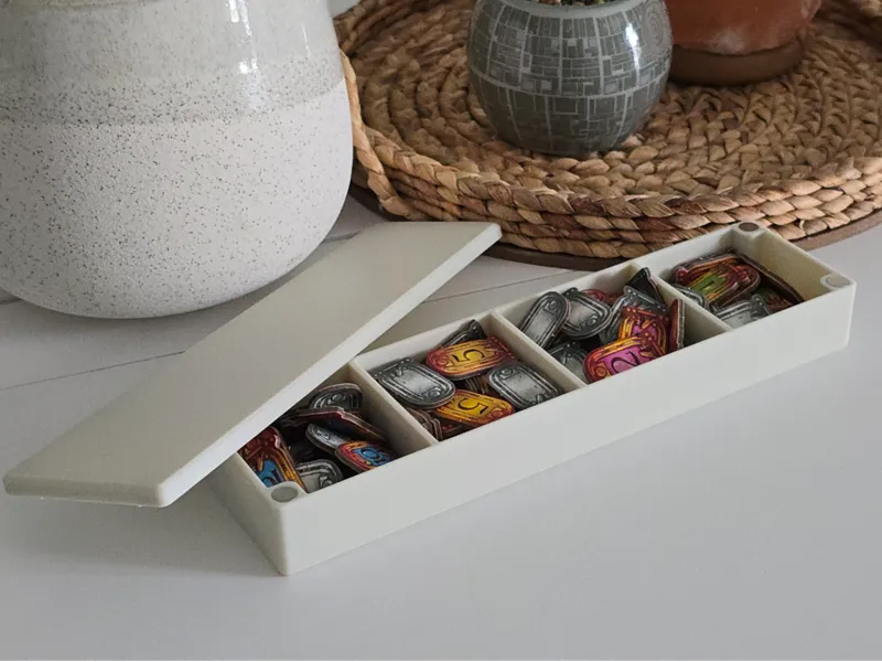 4 Slot Container for Game Pieces or Anything!